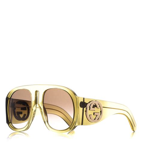 gucci sunglasses hally son sunglasses|gucci sunglasses with yellow lenses.